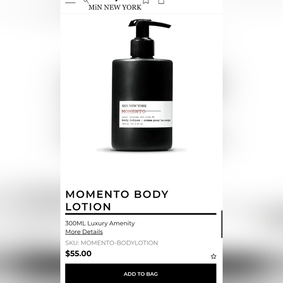 MOMENTO BODY LOTION - Picture 1 of 3